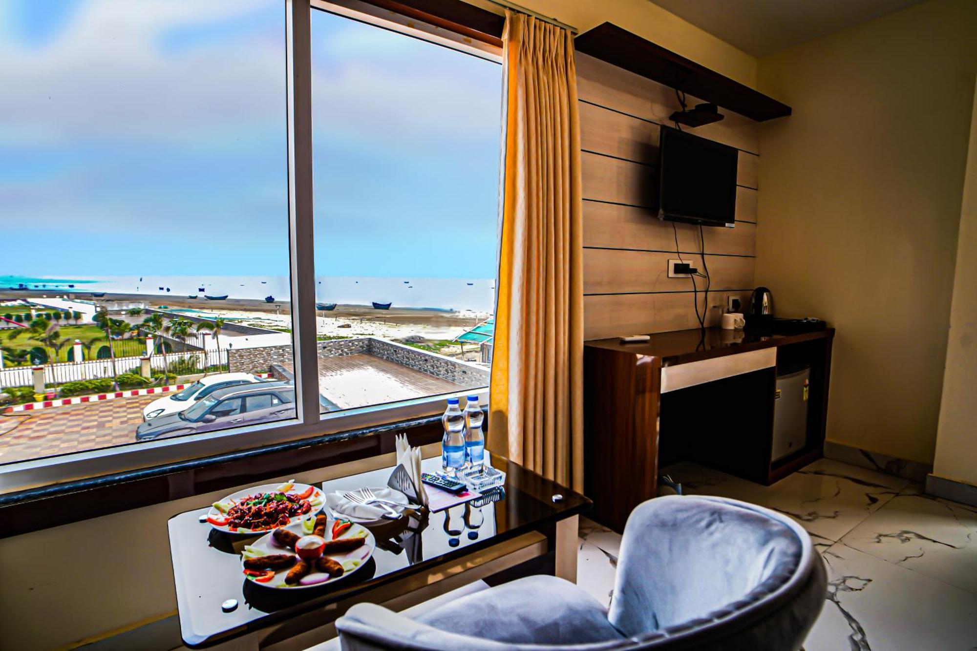 Prasant On Beach Resort !! Lift - Wifi -Restaurant-Parking Facilities-Newly Decorated Room !! Mandarmani Exterior foto