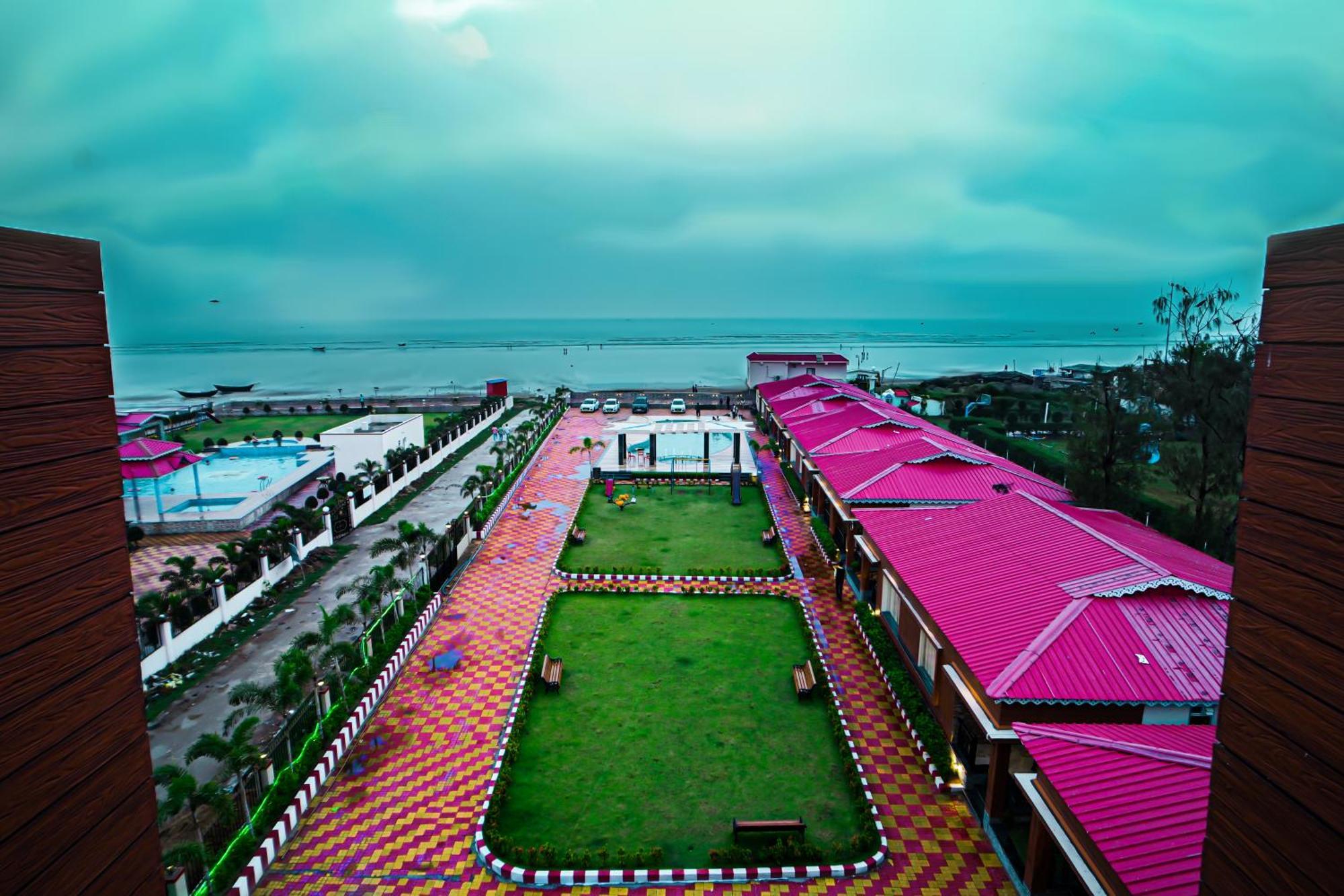 Prasant On Beach Resort !! Lift - Wifi -Restaurant-Parking Facilities-Newly Decorated Room !! Mandarmani Exterior foto
