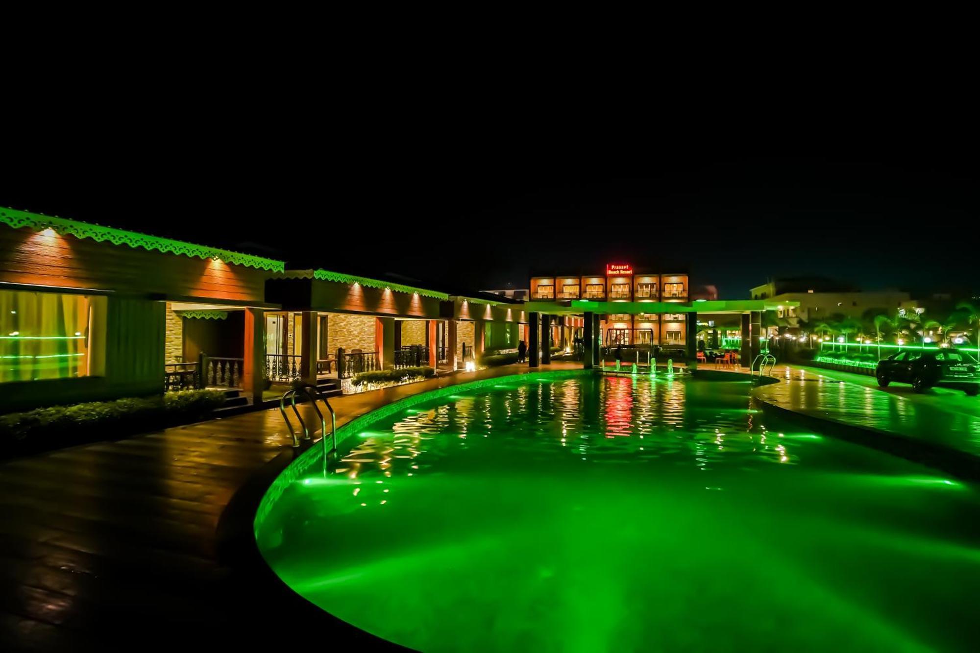 Prasant On Beach Resort !! Lift - Wifi -Restaurant-Parking Facilities-Newly Decorated Room !! Mandarmani Exterior foto